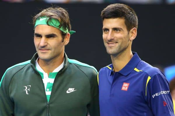 Djokovic e Federer comandam mercados em Wimbledon