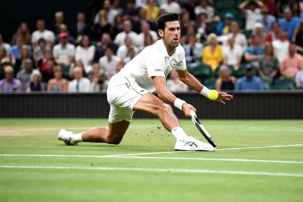 Novak Djokovic inicia defesa do título em Wimbledon