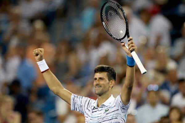 Novak Djokovic com via aberta em Cincinnati