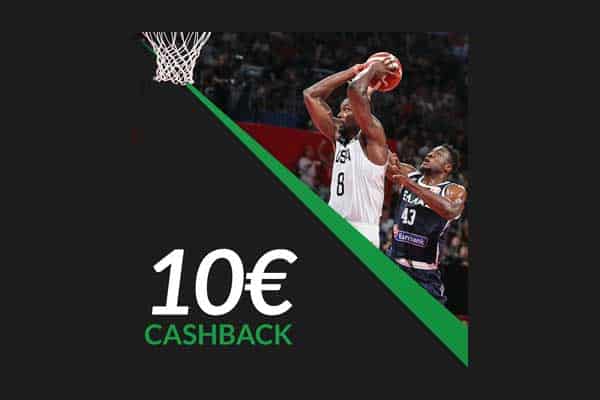 Mundial FIBA – Meias-Finais – Cashback de 10 euros