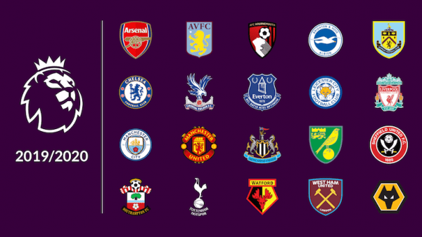 Equipas da Premier League